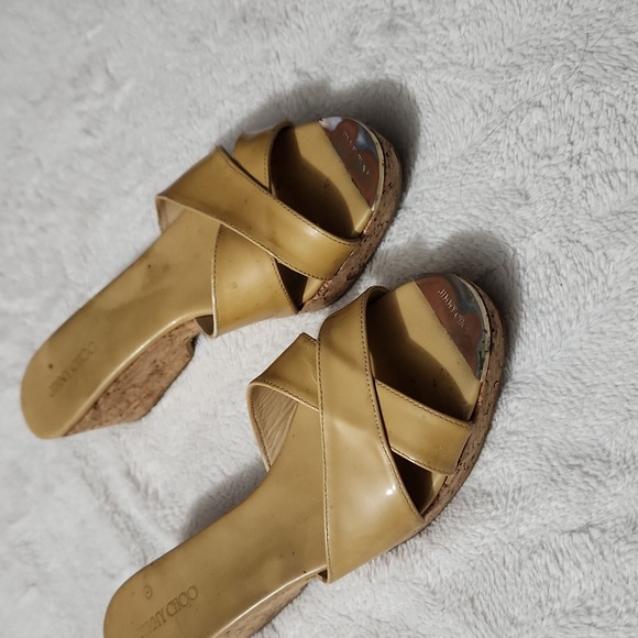 Jimmy Choo Cork Sandals - Picture 3 of 6